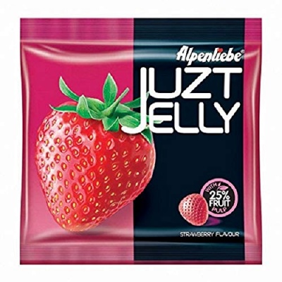 Alpenliebe Juzt Jelly, Strawberry, 20pcs