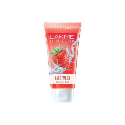 Lakme Blush & Glow Gel Face Wash, Strawberry Blast, 100g