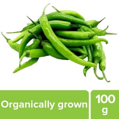 fresh Green Chilli - Hari mirch 100g
